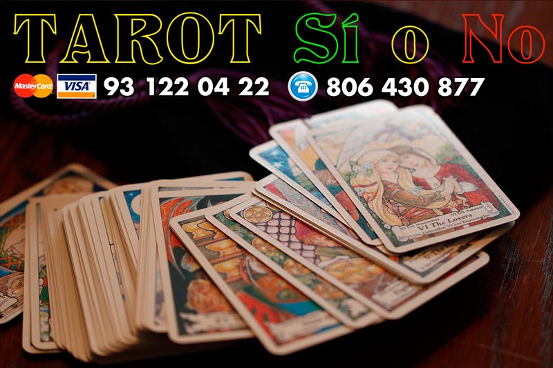 Realiza una tirada de cartas del tarot si o no