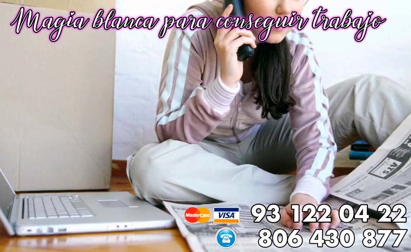 magia blanca para conseguir trabajo
