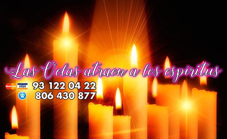Las velas atraen a los espiritus